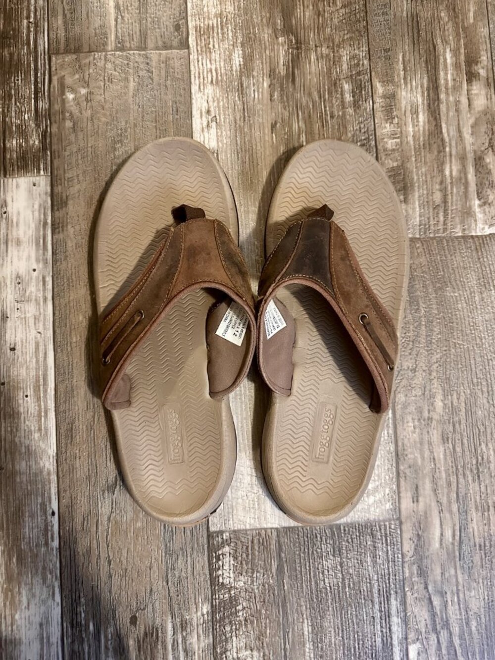 Frogg Toggs - Men's Boardwalk Leather Sandal - Great condition!